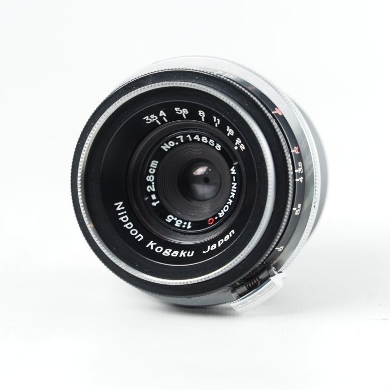  Nikon W-NIKKOR S 2.8 cm F 3.5 28 mm ニコン ワイドニッコール レンジファインダー Sマウント 14016 レンズ(単焦点) カメラ