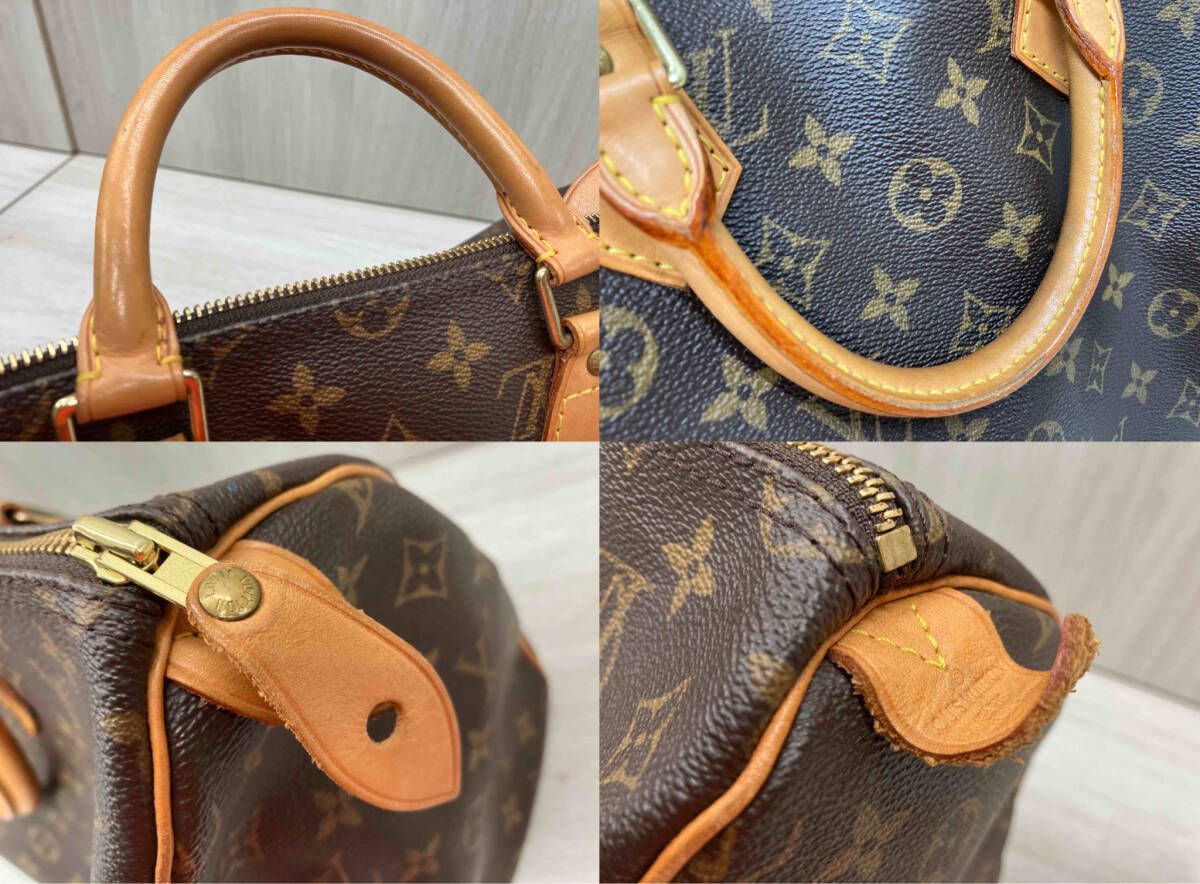 鑑定書付き】LOUIS VUITTON モノグラム スピーディ35 TH0094