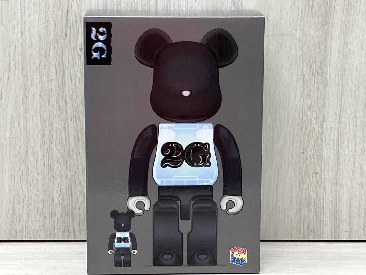 メディコム トイ 2 G BLACK CHROME 400 BE RBRICK
