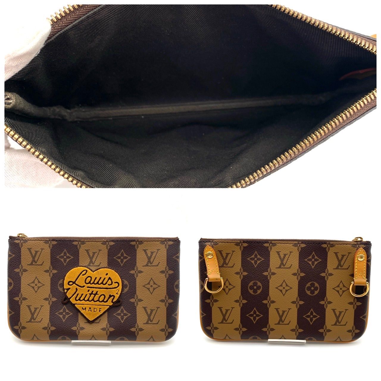 ルイヴィトン モノグラム トリオ メッセンジャー NIGO コラボ