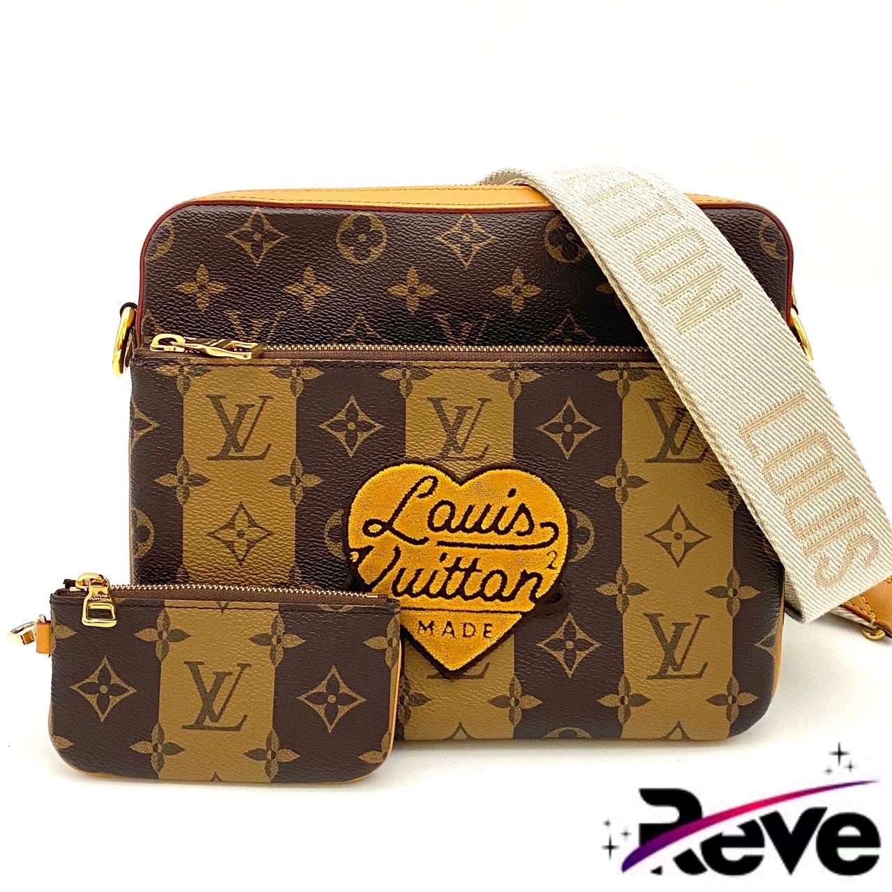 LOUIS VUITTONトリオ・メッセンジャー 付属ポーチ ルイヴィトン モノグラム トリオ メッセンジャー NIGO コラボ