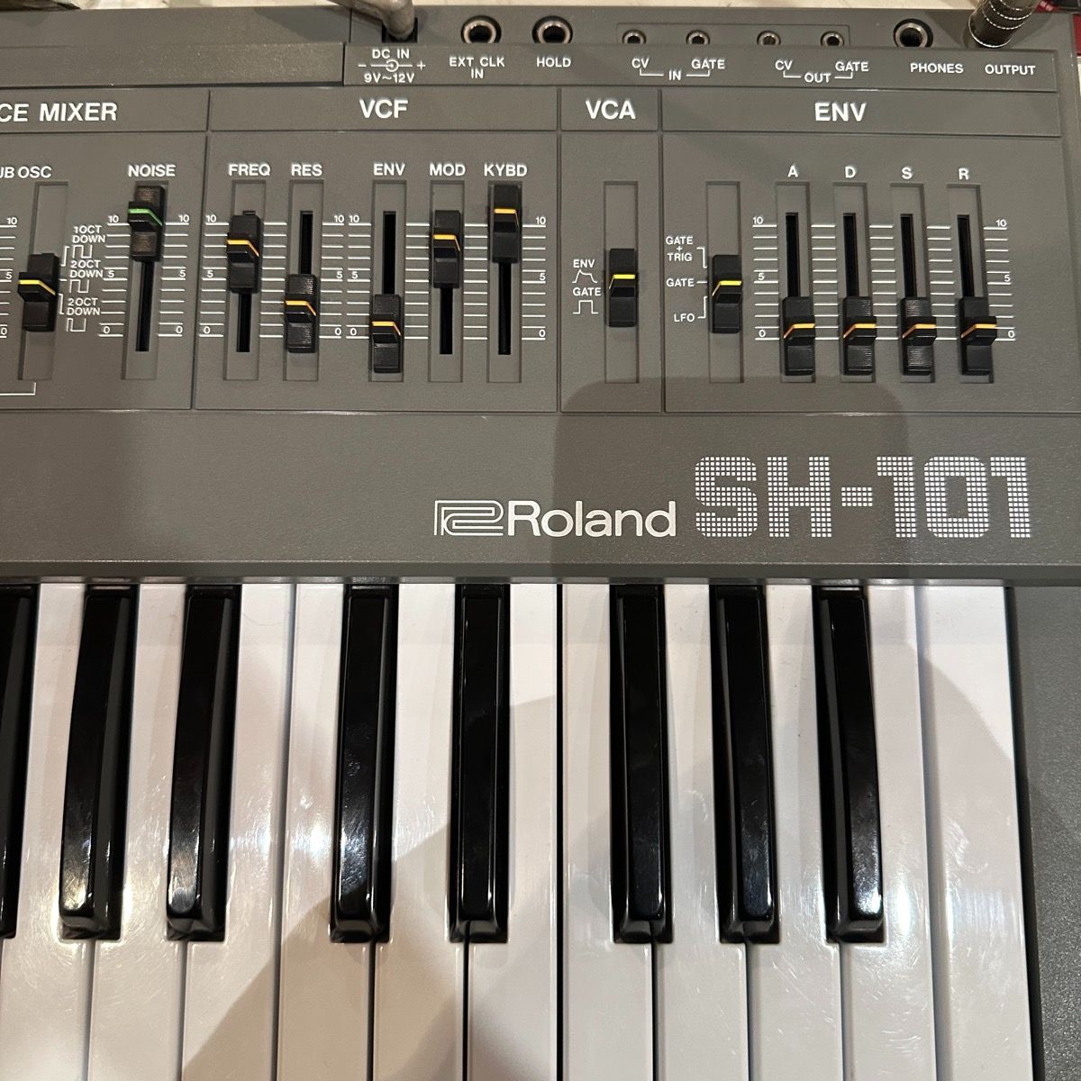 Roland SH-101 Analog Synthesizer Keyboard 1980年代 ローランド