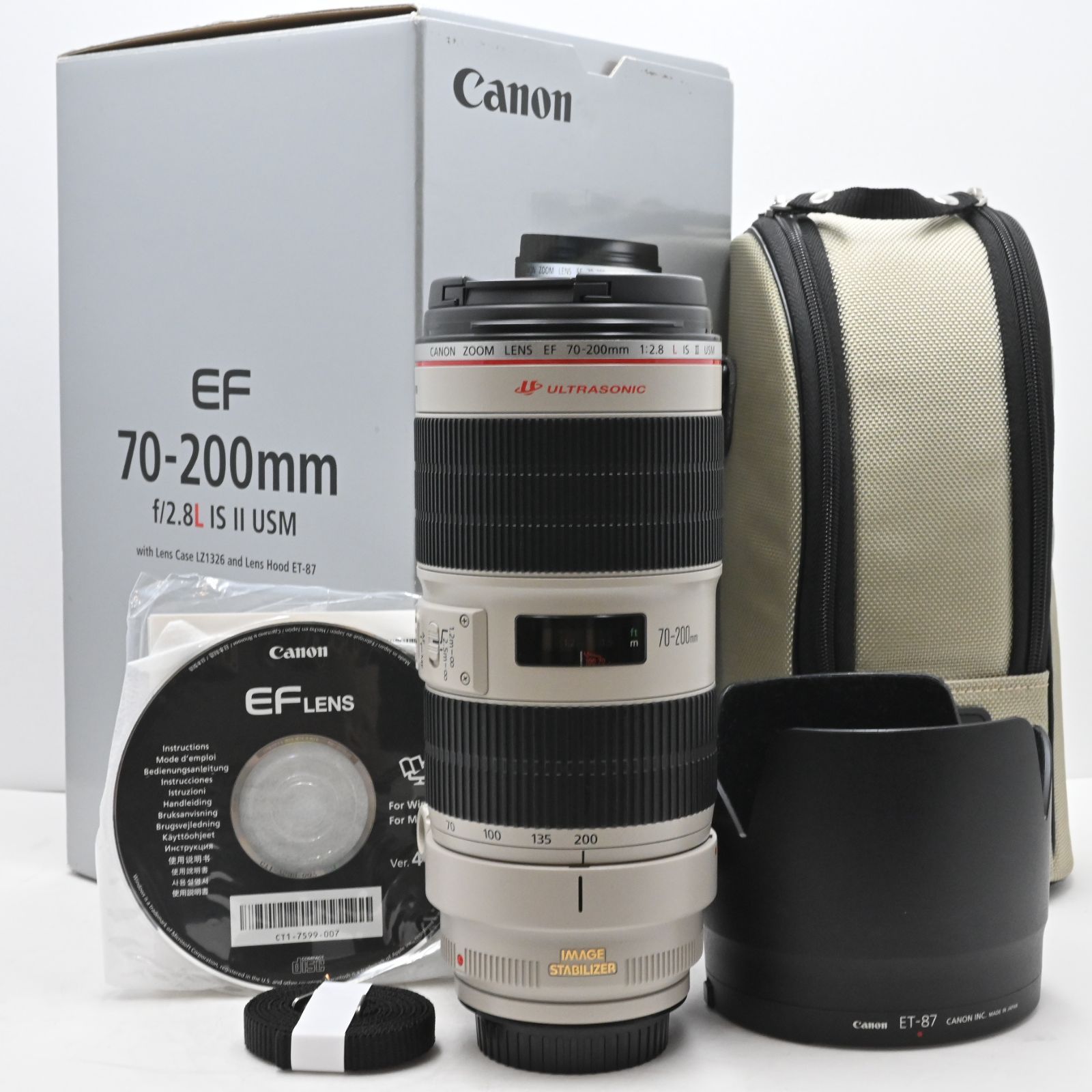上品 Canon 望遠ズームレンズ EF 70 200 mm F 2 8 L IS II USM