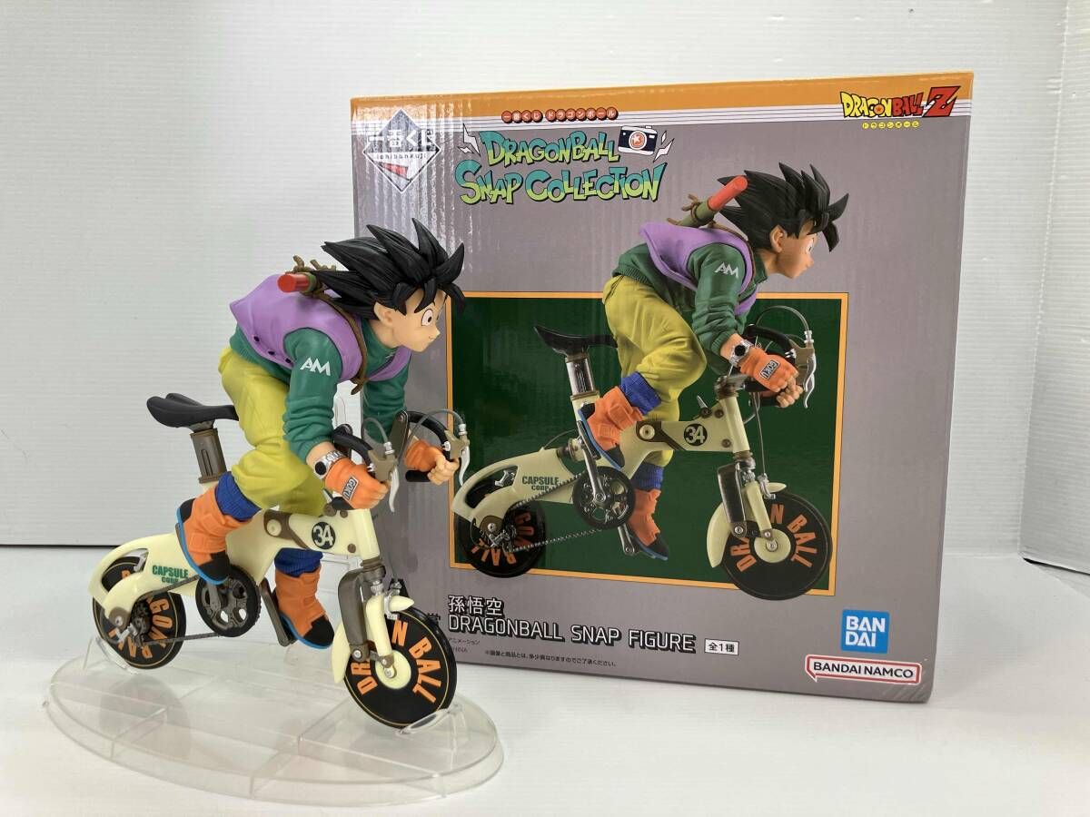 一番くじ ドラゴンボール DRAGONBALL SNAP A賞 孫悟空＆チチ