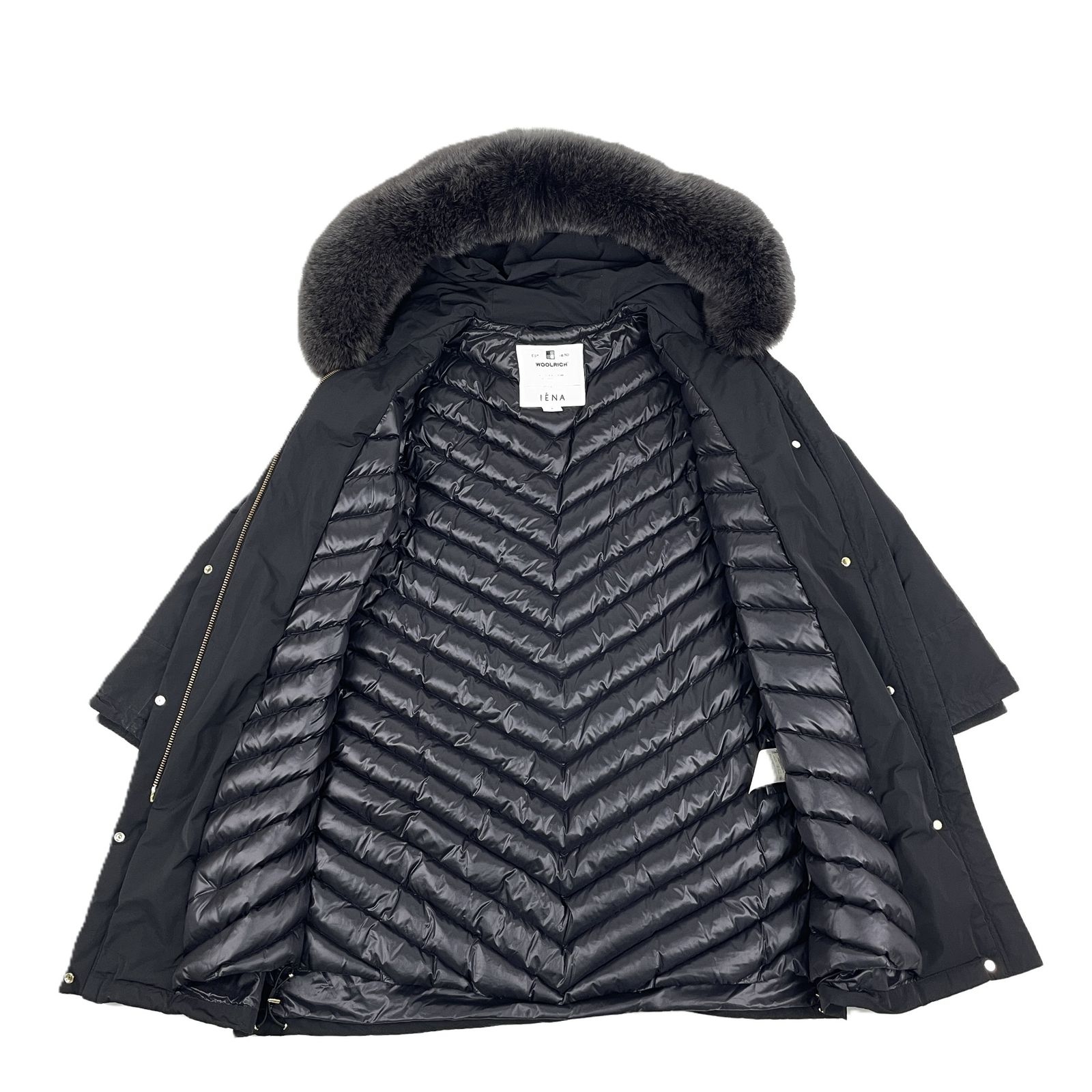 IENA WOOLRICH イエナ ウールリッチ WWCPS2863 BOW BRIDGE フード付き