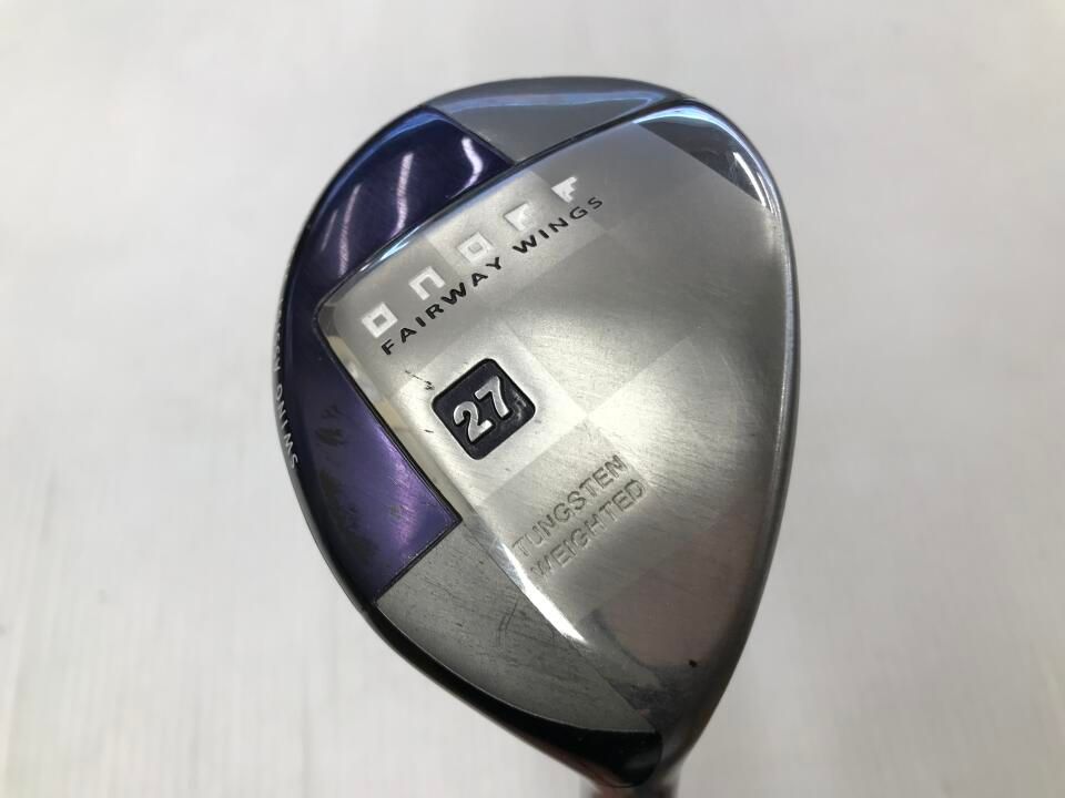 グローブライド オノフ フェアウェイ ウイングス L 2012 27度 スムースキック LP 412 U Aフレックス ユーティリティ 最短