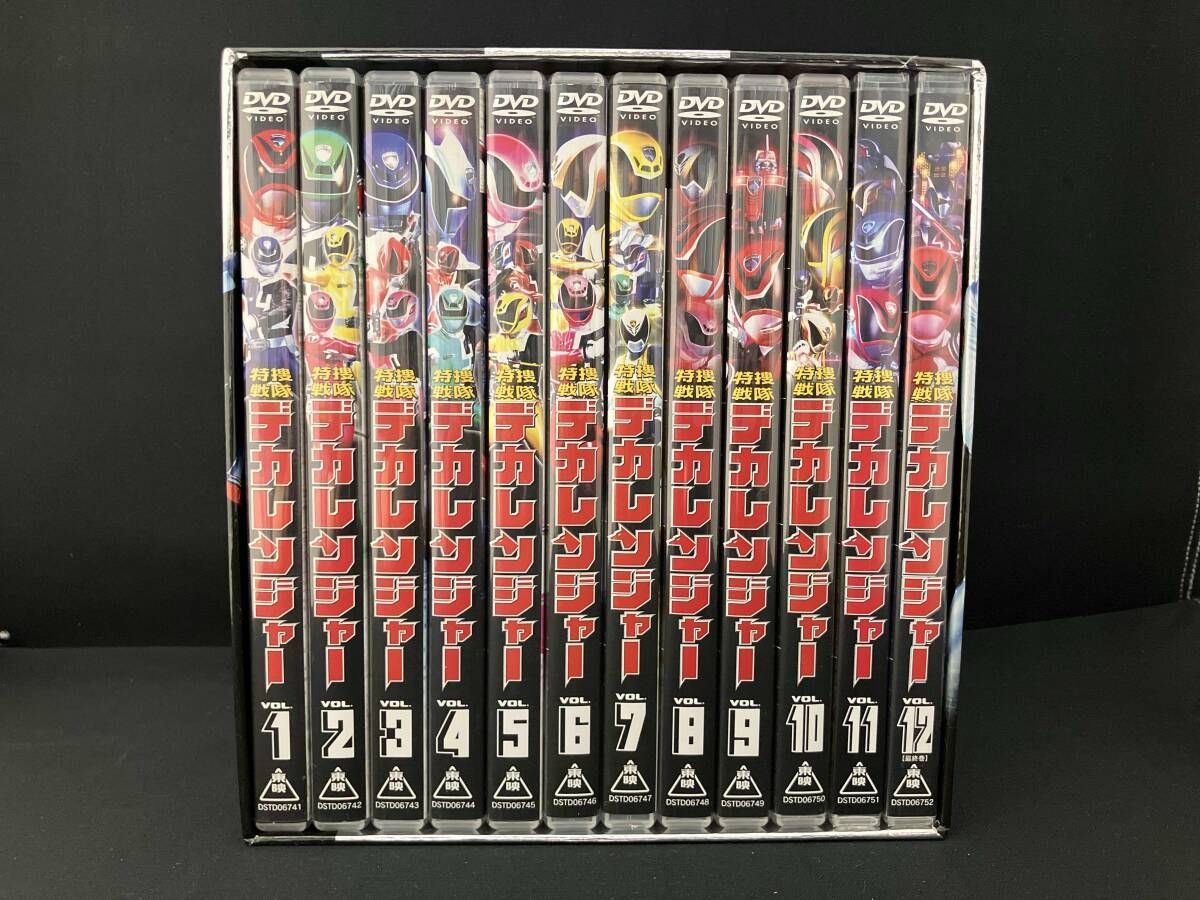 全巻収納BOX付き DVD 全12巻セット 特捜戦隊デカレンジャー VOL.1 12