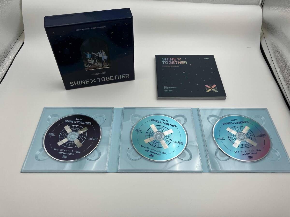 DVD 2021 TXT FANLIVE SHINE X TOGETHER(UNIVERSAL MUSIC STORE限定盤
