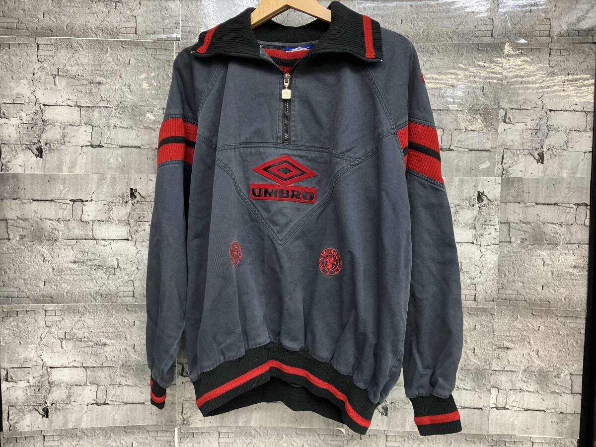 希少品】 マンチェスターシティ UMBRO ドリルトップ 90s Lサイズ