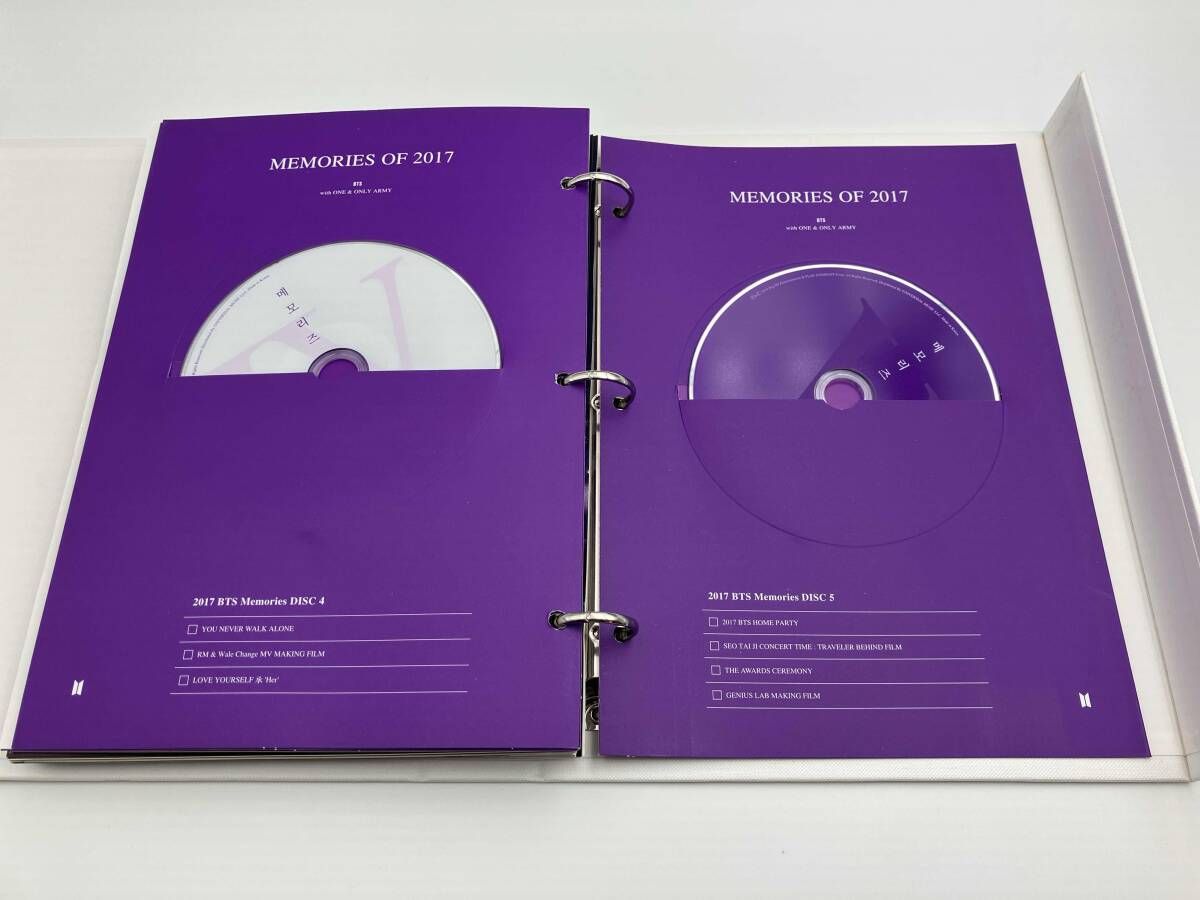 DVD BTS MEMORIES OF 2017(UNIVERSAL MUSIC STORE & FC限定版) - メルカリ