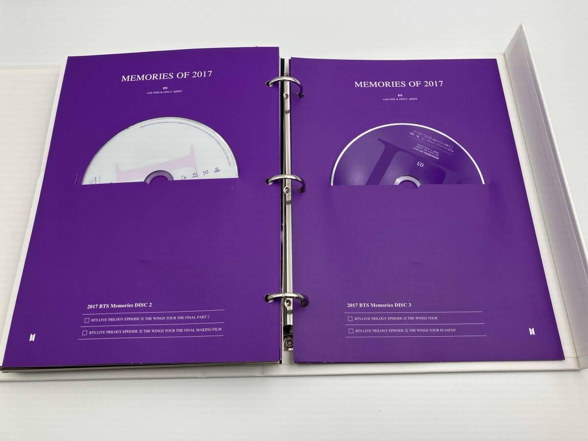 DVD BTS MEMORIES OF 2017(UNIVERSAL MUSIC STORE & FC限定版) - メルカリ