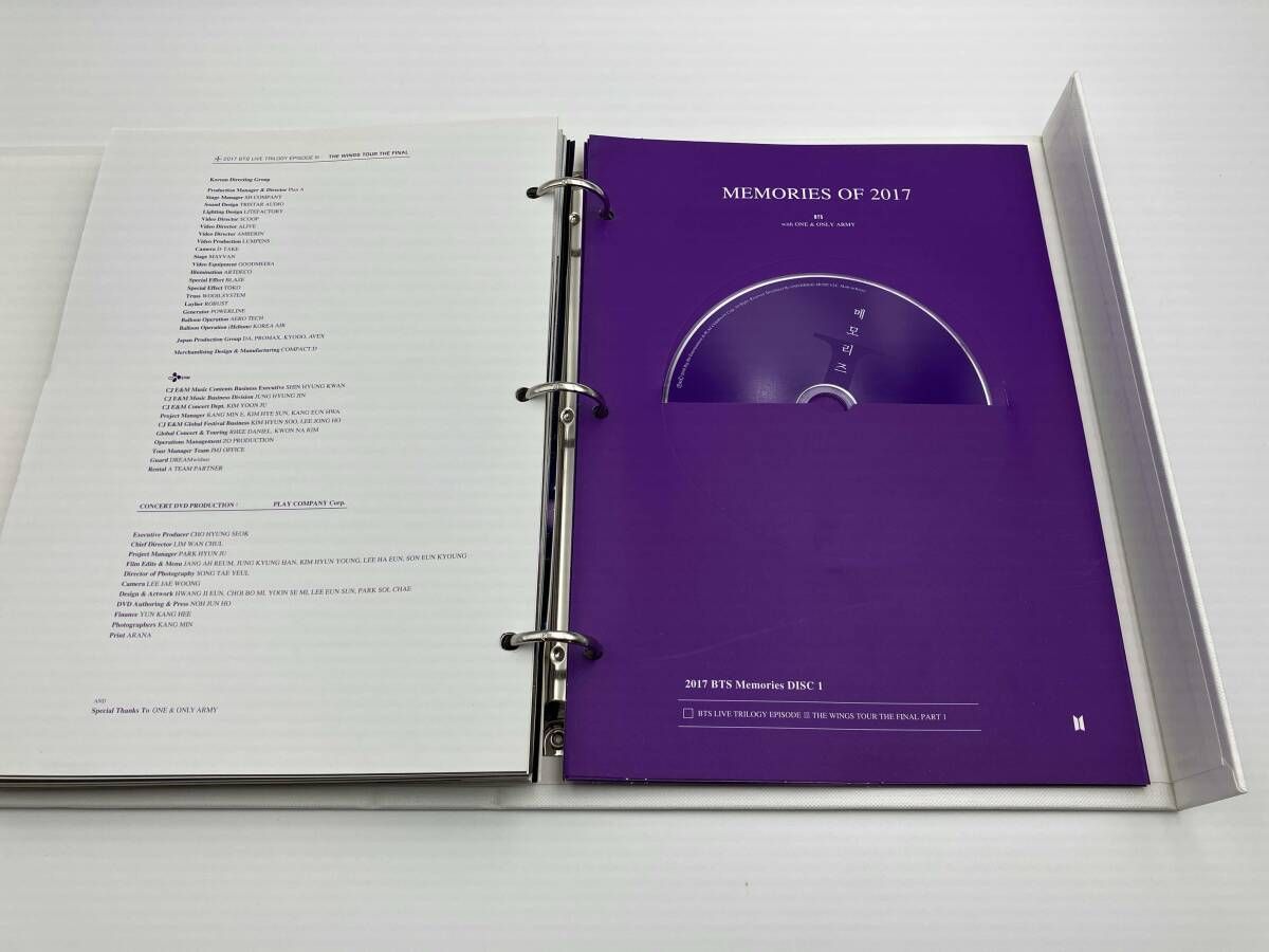 【未使用】BTS MEMORIES OF 2017 DVD BTS MEMORIES OF 2017(UNIVERSAL MUSIC STORE & FC限定版) - メルカリ