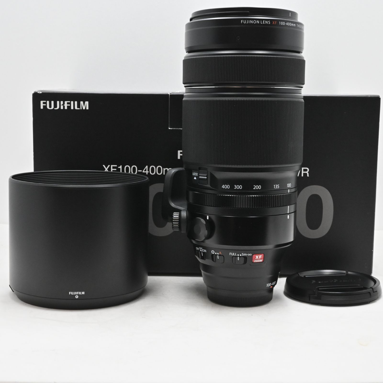 上品 富士フイルム XF 100 400 MMF 4 5 6 R LM OIS WR