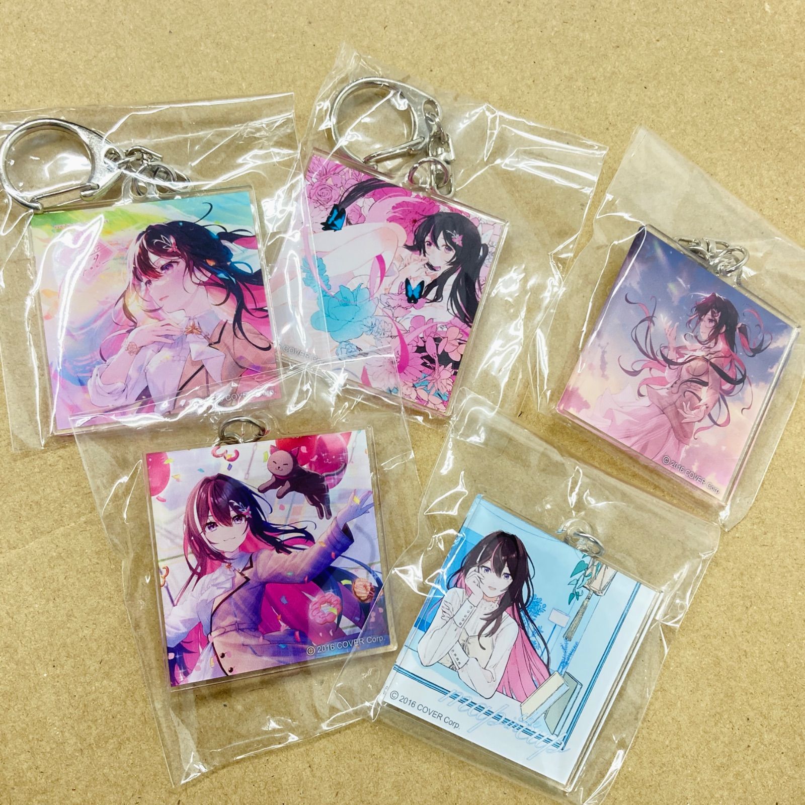 広店】AZKi 声音エントロピー アクリルキーホルダー 5種セット