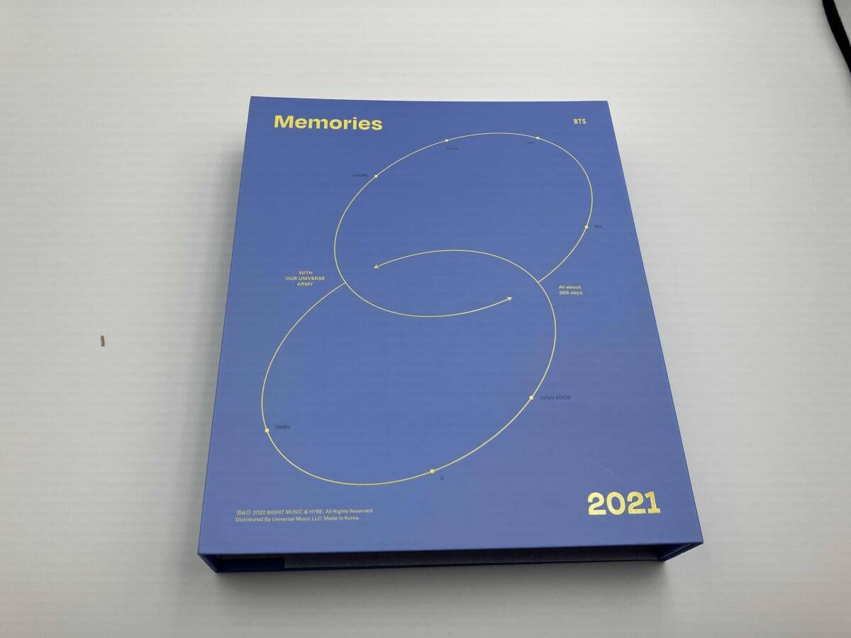 DVD BTS MEMORIES OF 2021(UNIVERSAL MUSIC STORE & FC限定版) - メルカリ