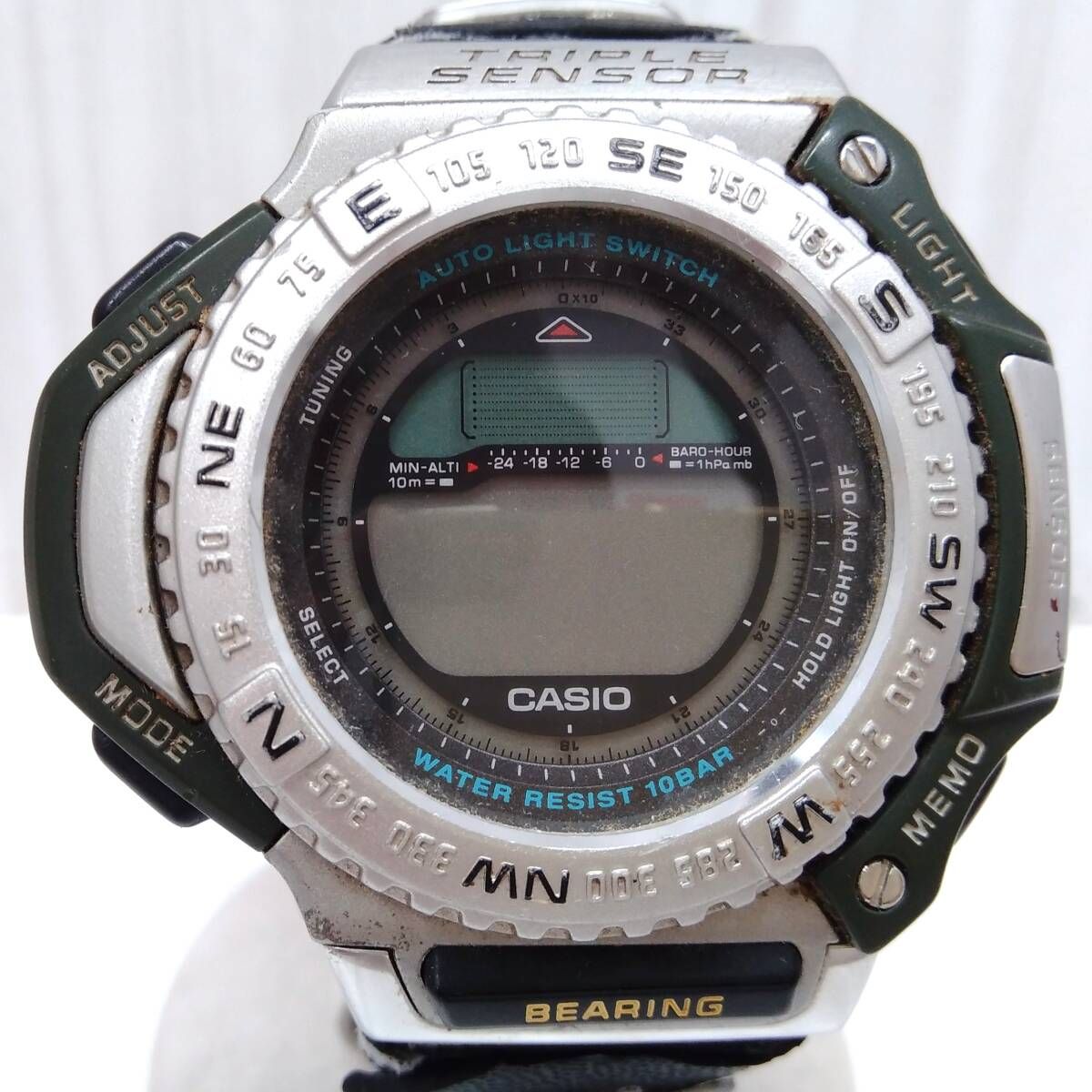 動作未確認 カシオ プロトレック ハンティングワールド PRT-1400 動作