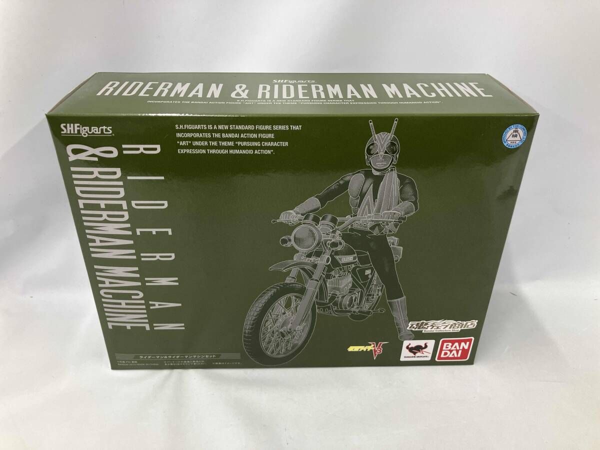 S.H.Figuarts ライダｰマン & ライダｰマンマシンセット 魂ウェブ商店