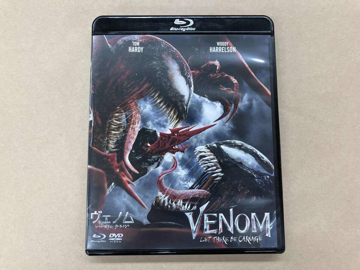 新品未開封 ヴェノムとヴェノム レット ゼアビーカーネイジ ブルーレイ+DVD ヴェノム:レット・ゼア・ビー・カーネイジ ブルーレイ&DVDセット(Blu