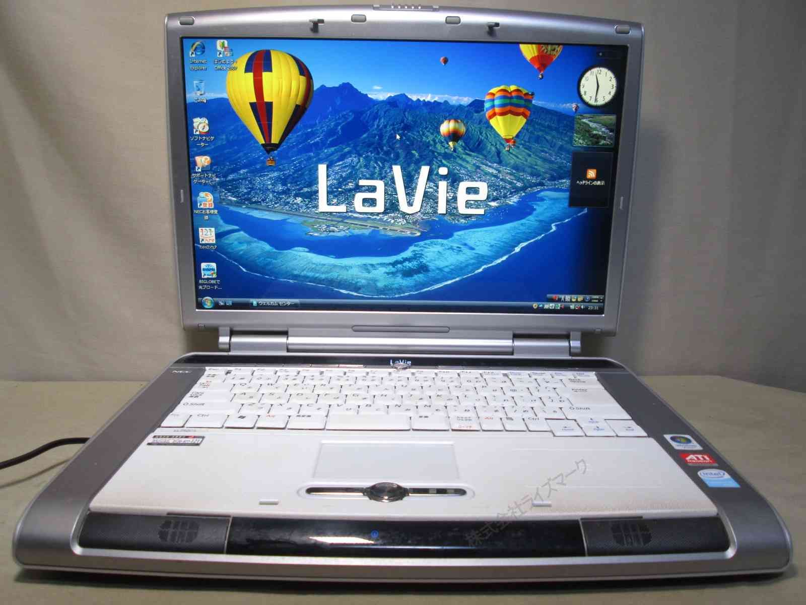 NEC LaVie L LL750/JG【Celeron M 1.73GHz】 3GBメモリ 【WindowsVista