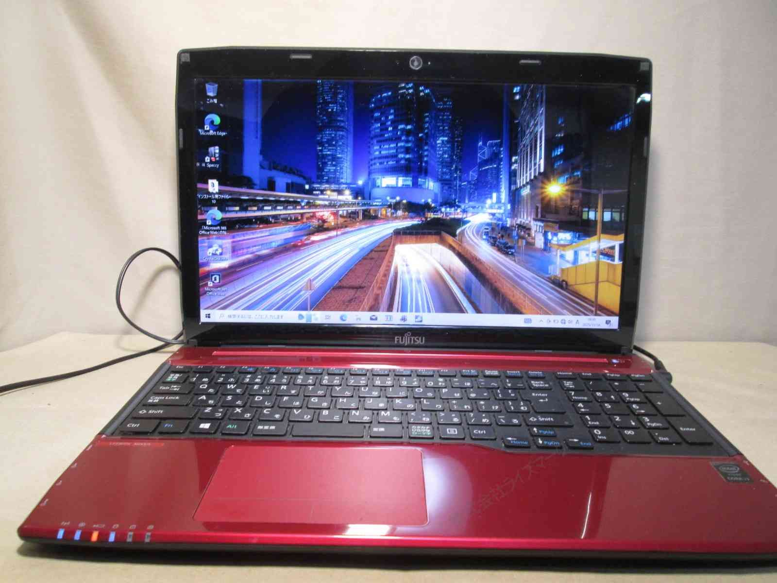 ノートPC 富士通 FMV LIFEBOOK AH45/S【Core i3 4025U】 12GBメモリ 