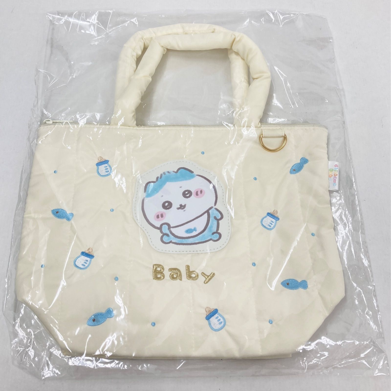 広店】ちいかわ Baby キルティングトートバッグ ハチワレ【722-3066