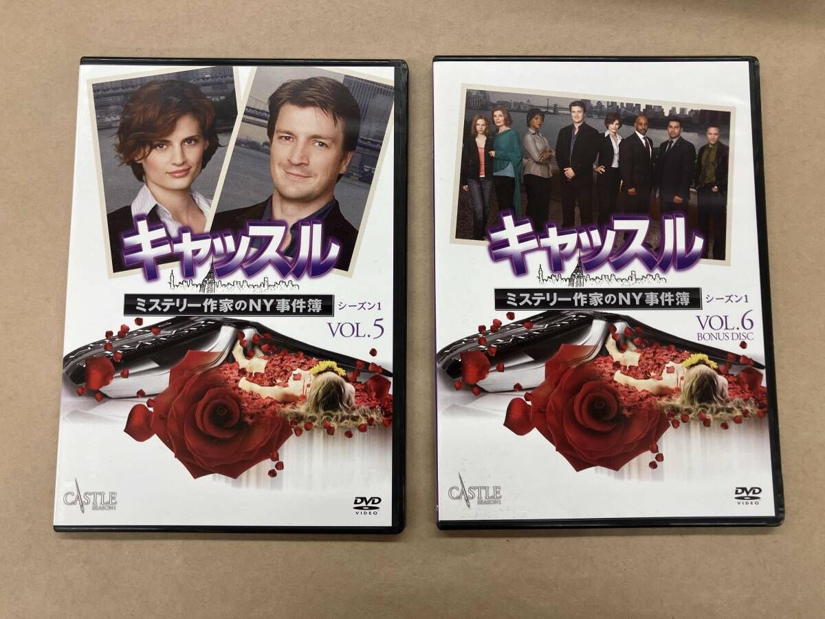 DVD キャッスル/ミステリー作家のNY事件簿 シーズン1 COMPLETE BOX