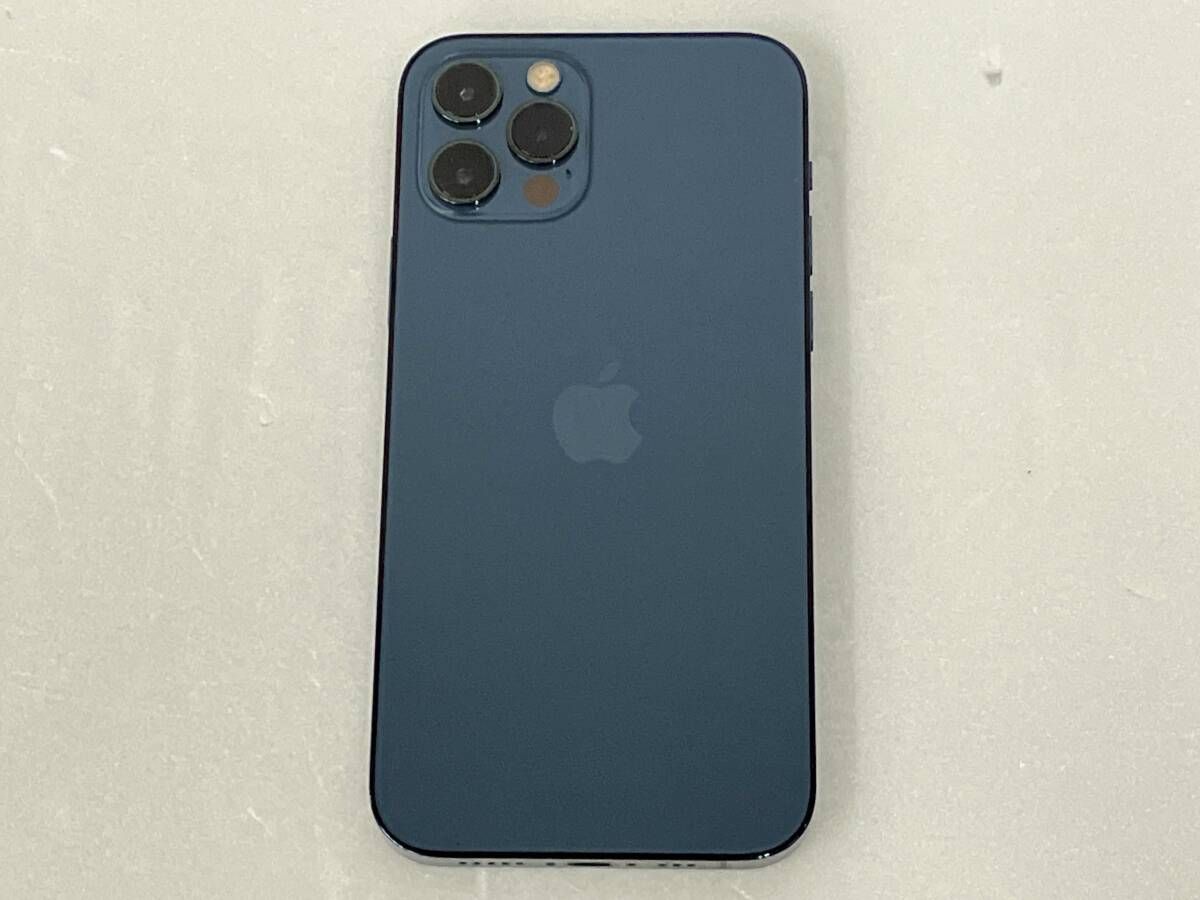 SIMロック解除】NGM83J/A iPhone 12 Pro 128GB パシフィックブルー