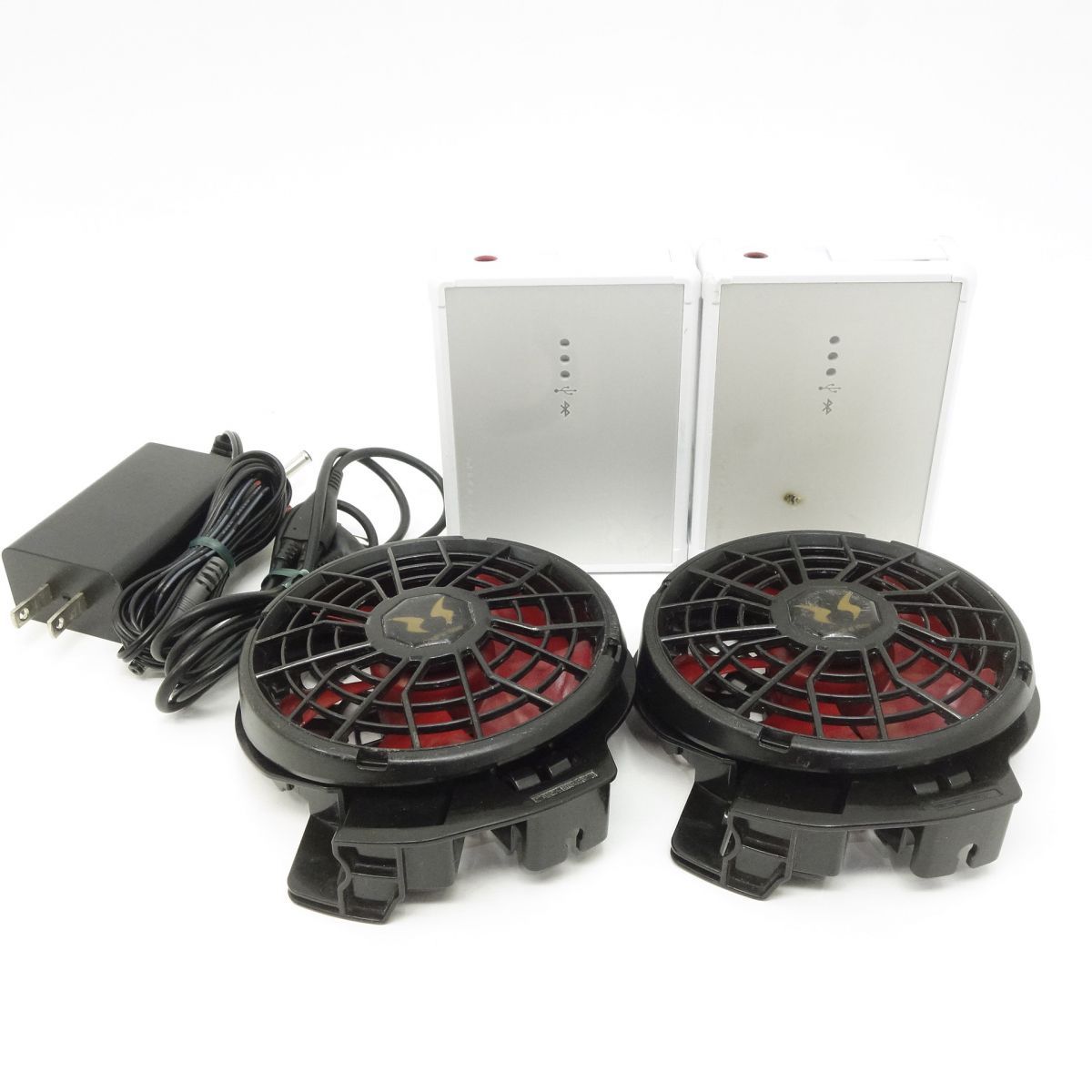 サンエス　空調服　ファン＆バッテリーセット　中古 サンエス RD9190 バッテリー ファン セット ※中古 - メルカリ