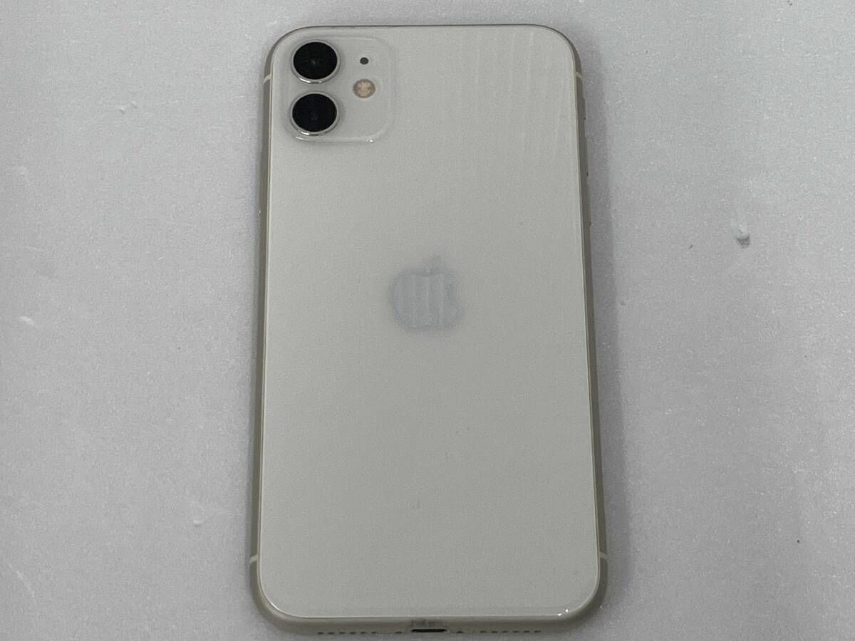 SIMロック解除】MWM22J/A iPhone 11 128GB ホワイト docomo - メルカリ