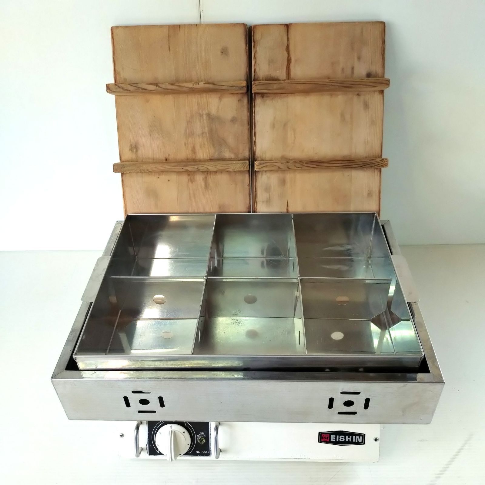 エイシン EISHIN 六ッ切 業務用 電気おでん鍋 W485×D350×H270 OD-6K 単