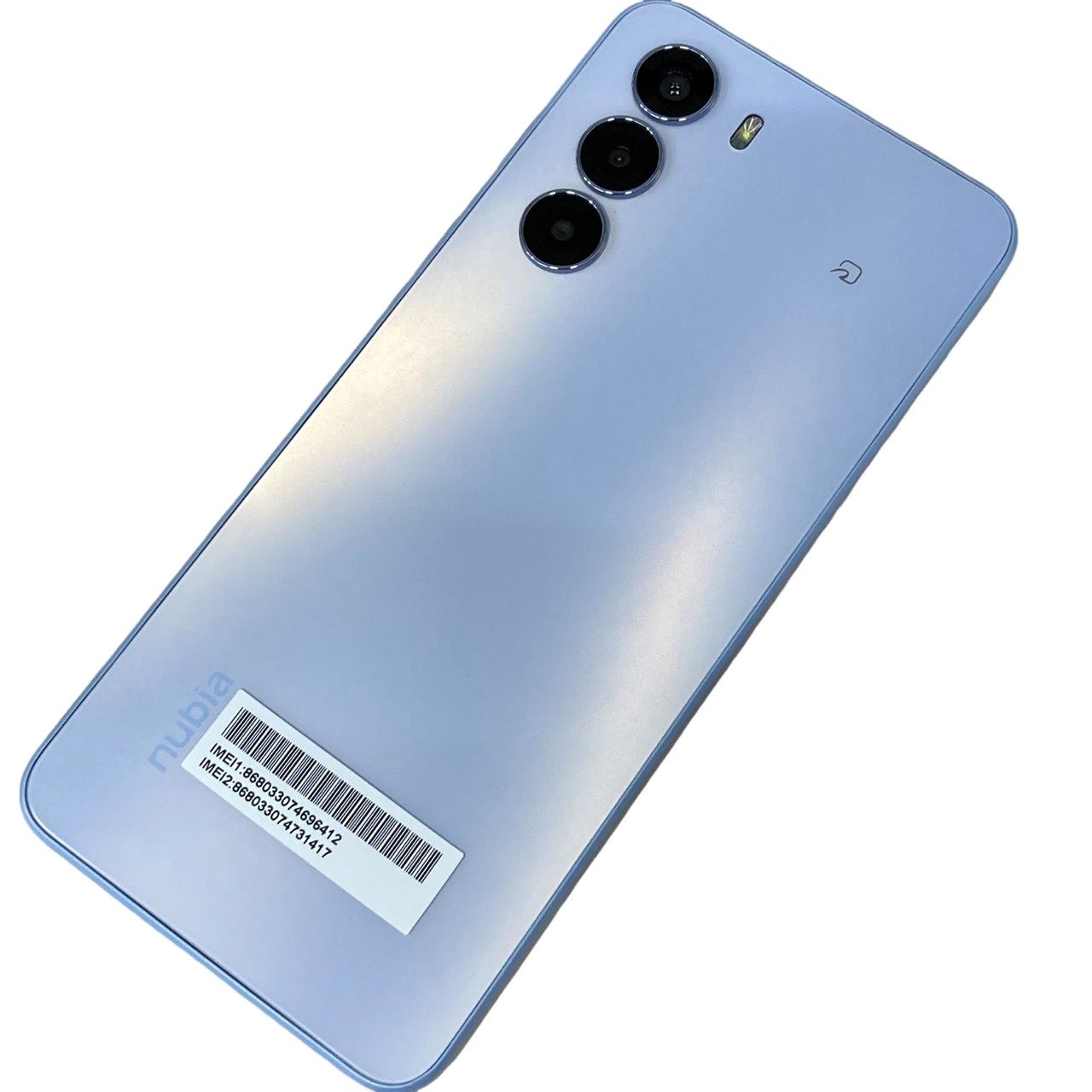 SIMフリー nubia S 5G 128GB A403ZT Y!mobile ○判定 ライトパープル