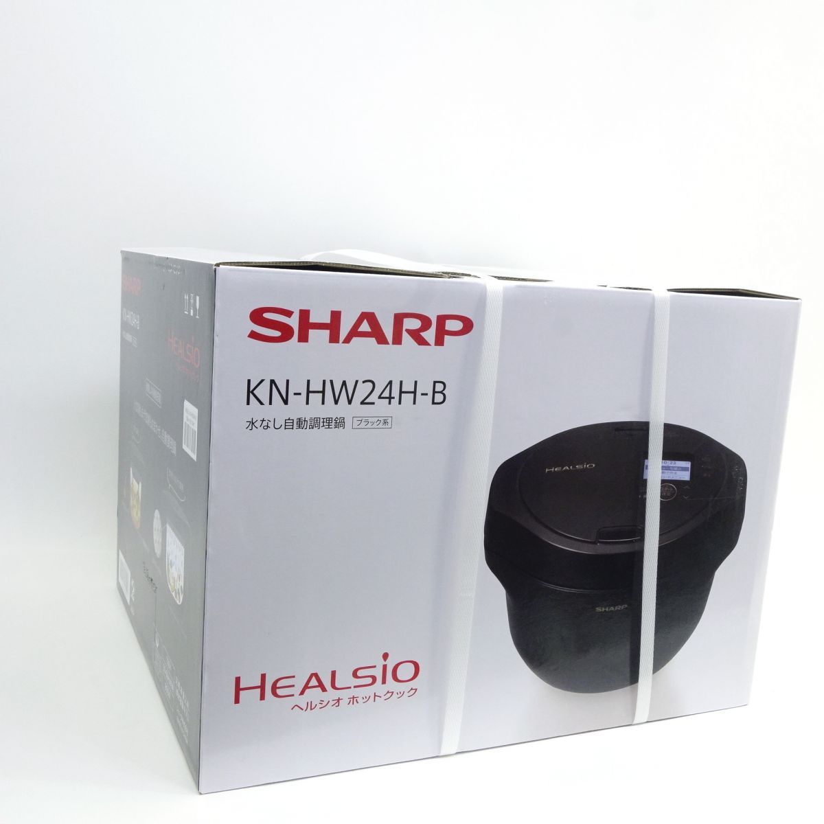 SHARP シャープ 水なし自動調理鍋 ヘルシオホットクック KN HW 24 H B ブラック