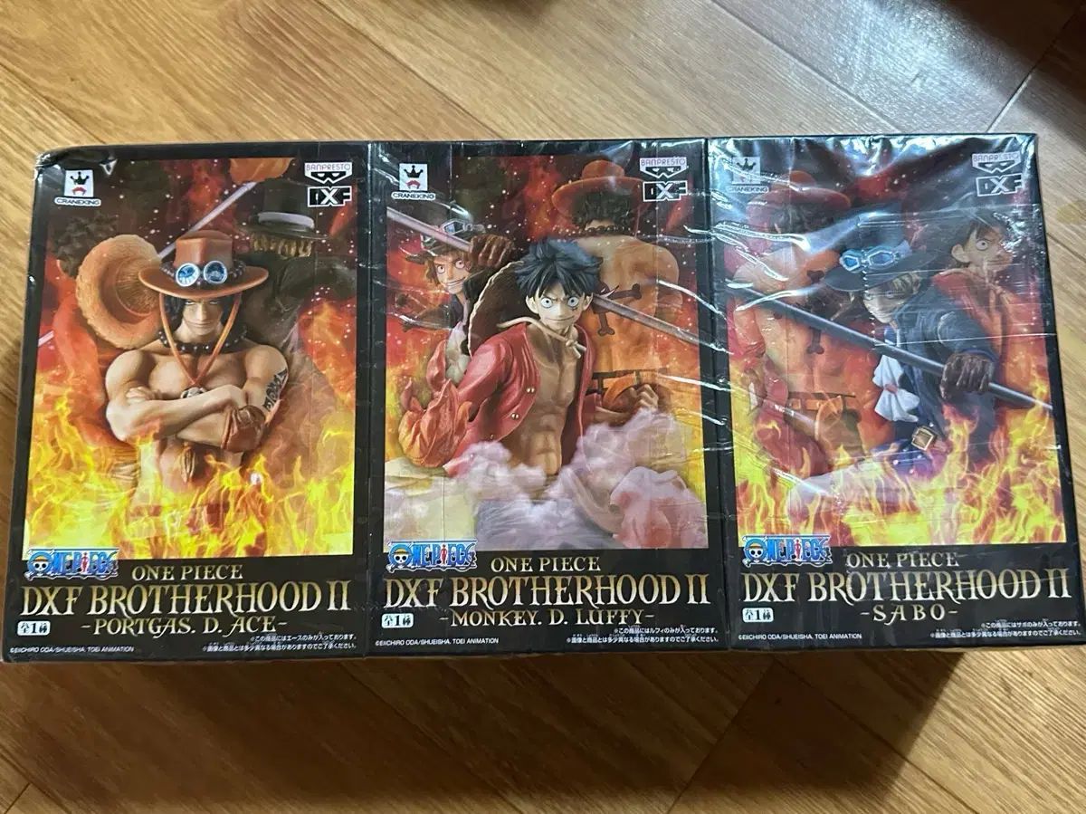 ONE PIECE DXF ブラザーフッド2 フィギュア (エース/モンキー・D