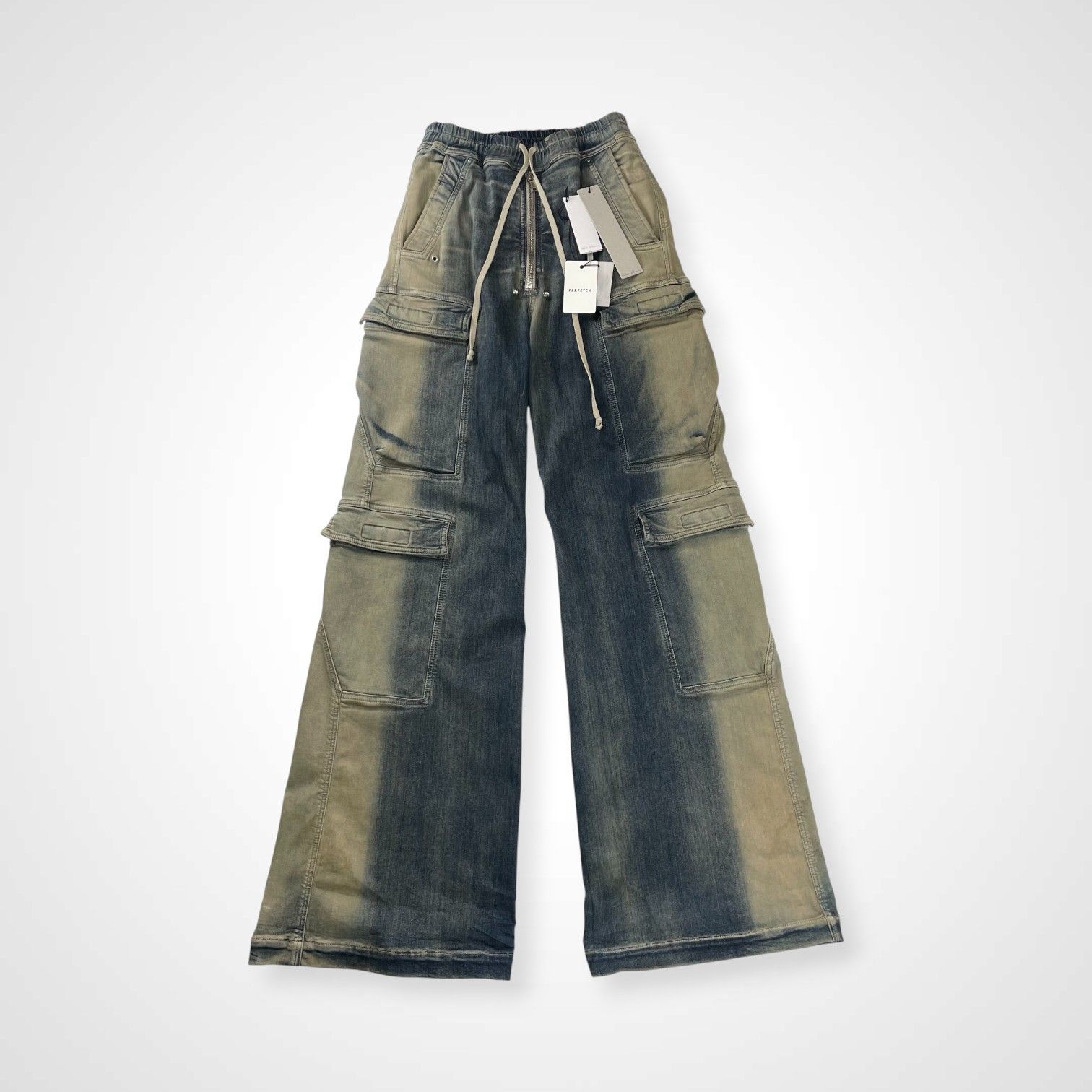 Rick owens リックオウエンス / ダブルカーゴジャンボベラロングパンツ 
