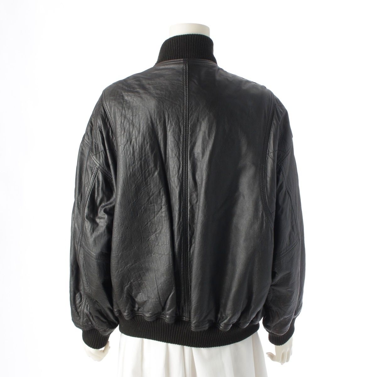 イッセイミヤケ 1980s スポーツ ラムレザー IS アイエス ロゴ