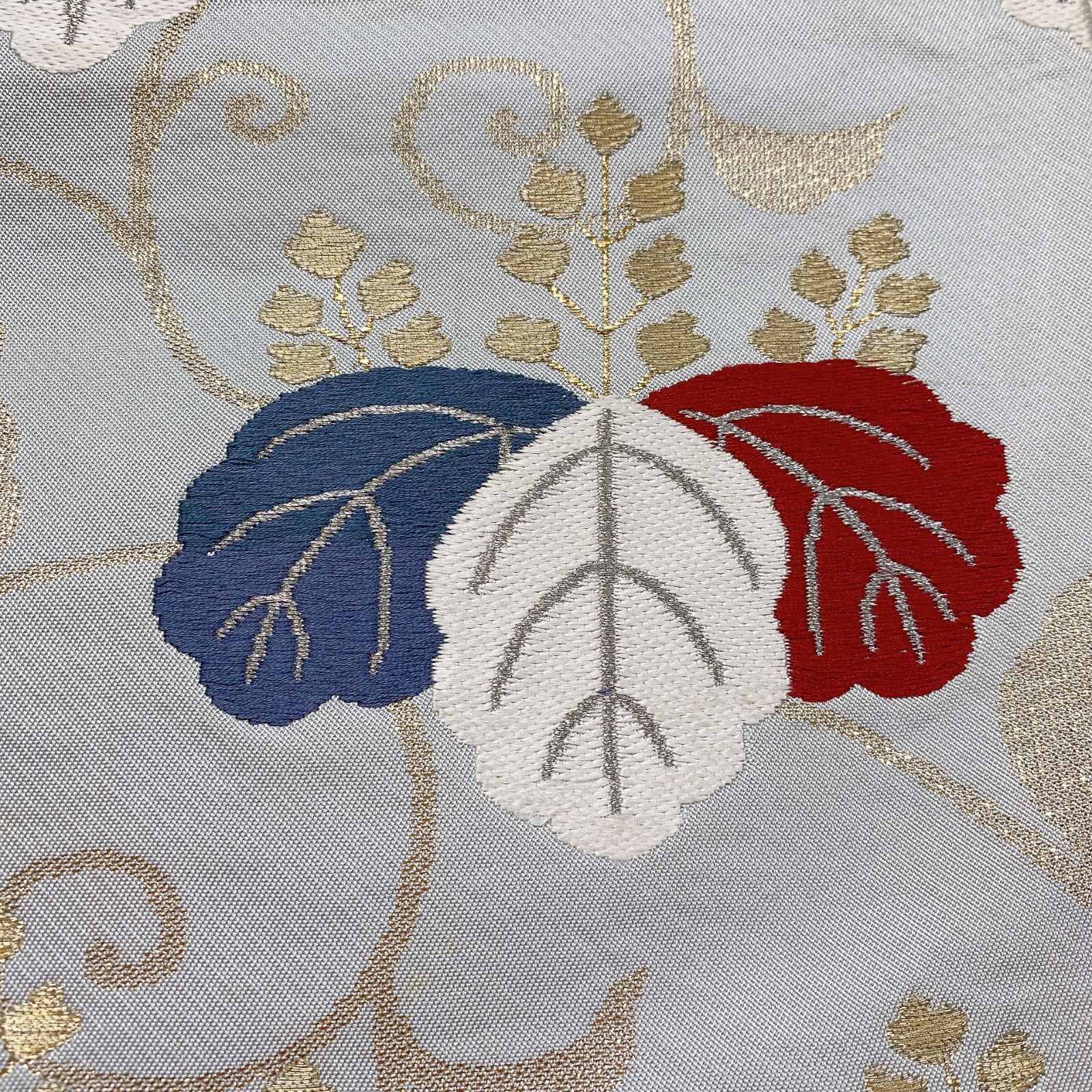 6073］袋帯 桐花吉祥文様 六通 正絹 着物 フォーマル - メルカリ