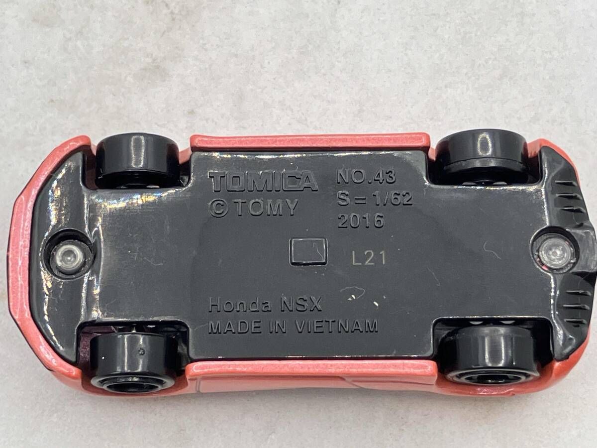 現状品 トミカ カラフルコレクション2022 ホンダ NSX(ピンク) セブン