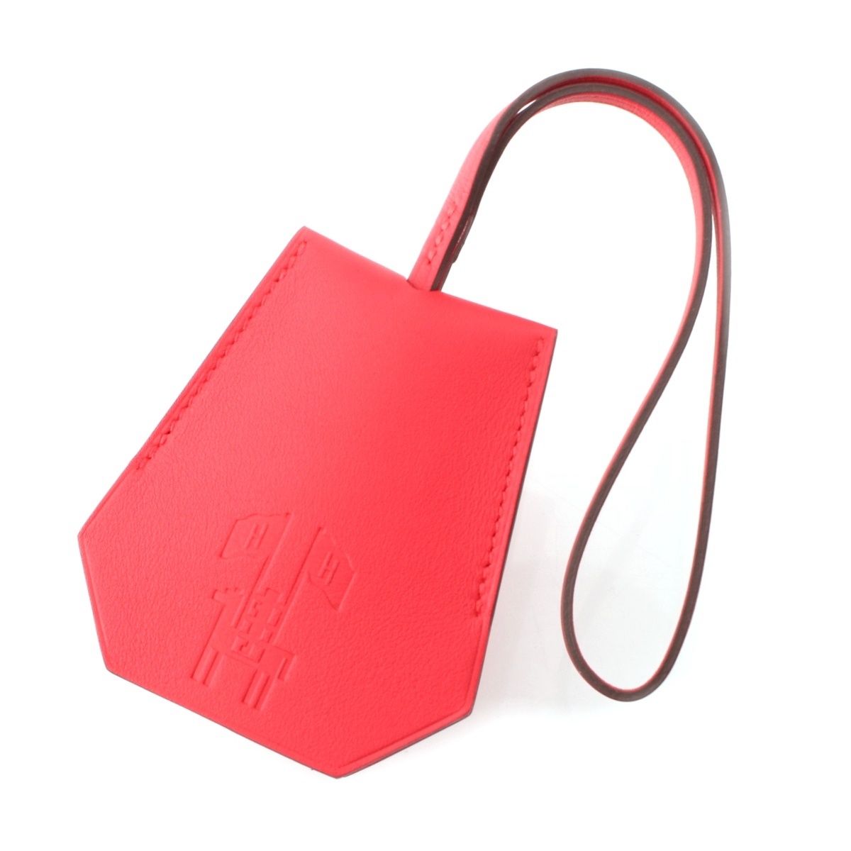 エルメス 24年 レザー イヤーズギフト クロシェット キーリング