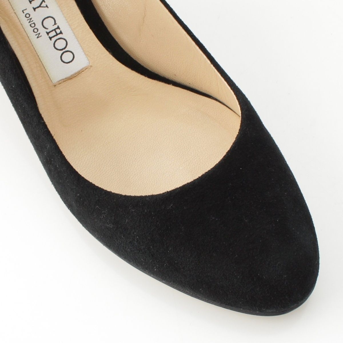 ジミーチュウ JESSIE アーモンドトゥ スエード パンプス ブラック 36 1