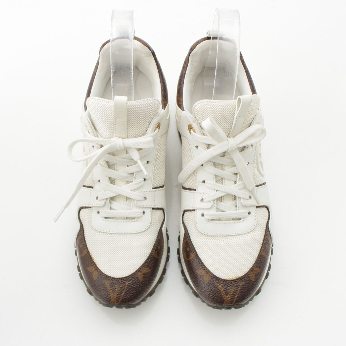 ルイヴィトン モノグラム ランナウェイ レザー メッシュ ローカット