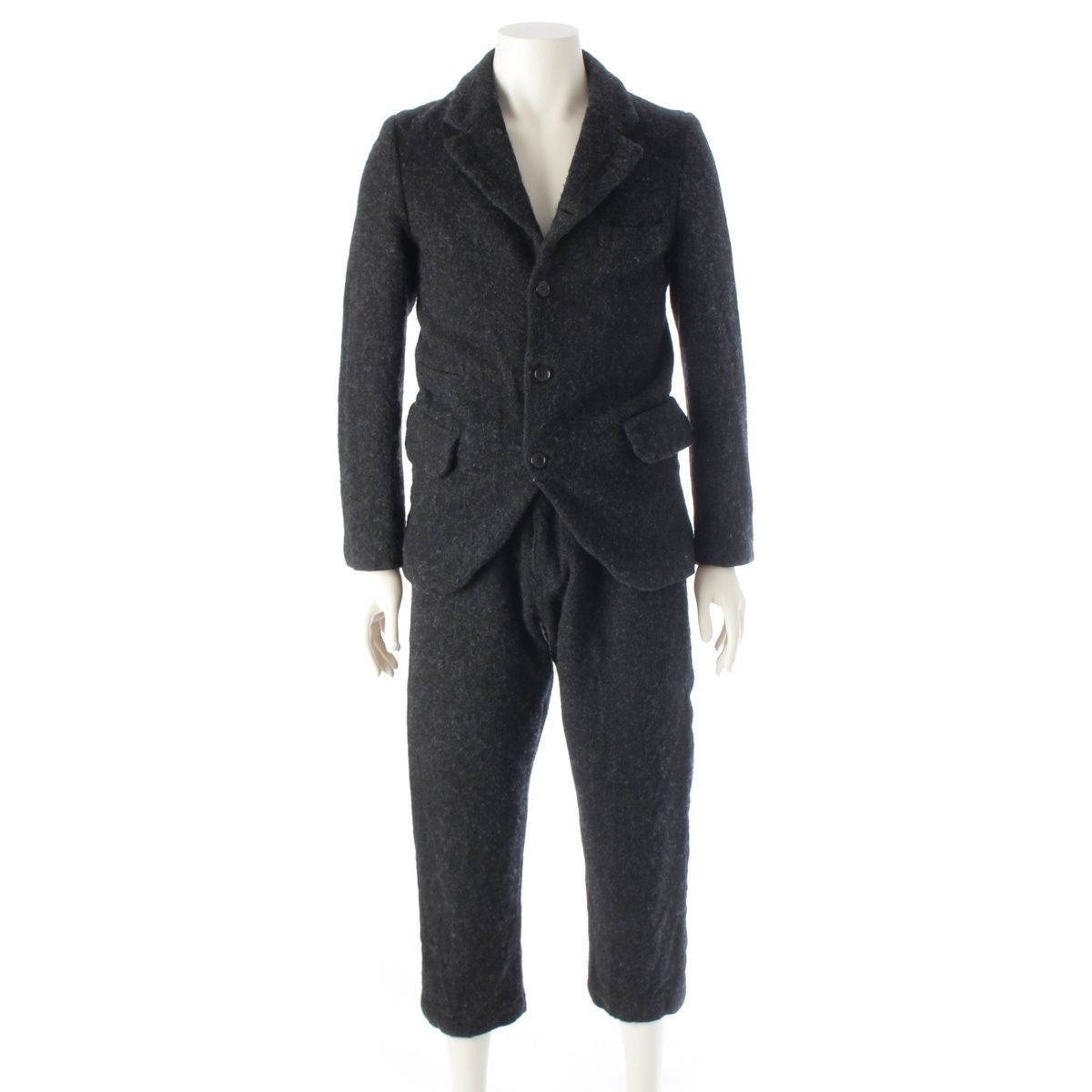 コムデギャルソン HOMME DEUX 24AW 縮絨 ジャケット パンツ