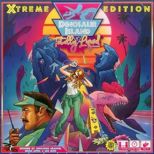 ボードゲーム ダイナソー アイランド トータリー リキッド エクストリームエディション Dinosaur Island Totally Liquid - X-treme Edition