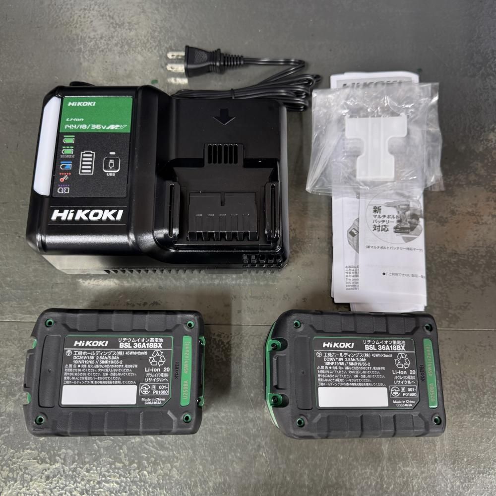  ラスト1台 HiKOKI WH 36 DC 2 XPBSZ V充電式インパクトドライバ 202 電動インパクトドライバー ドリル ドライバー レンチ