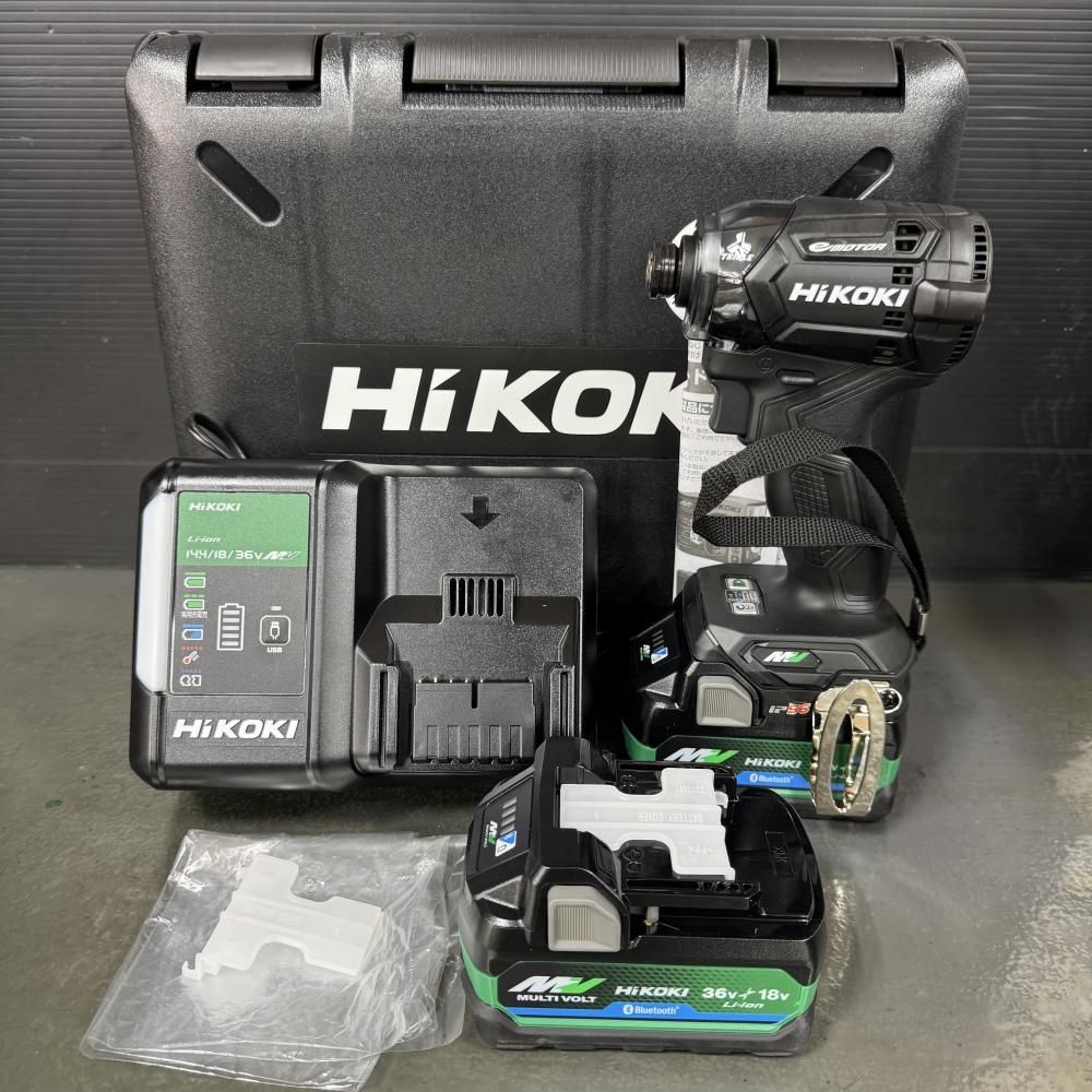 ラスト1台 HiKOKI WH 36 DC 2 XPBSZ V充電式インパクトドライバ 202