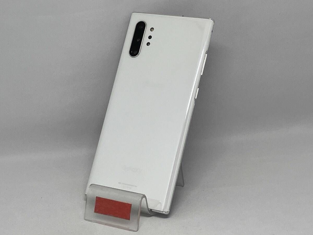 美品】Galaxy note10+ sc-01m ホワイト☆SIMロック解除済 SC-01M
