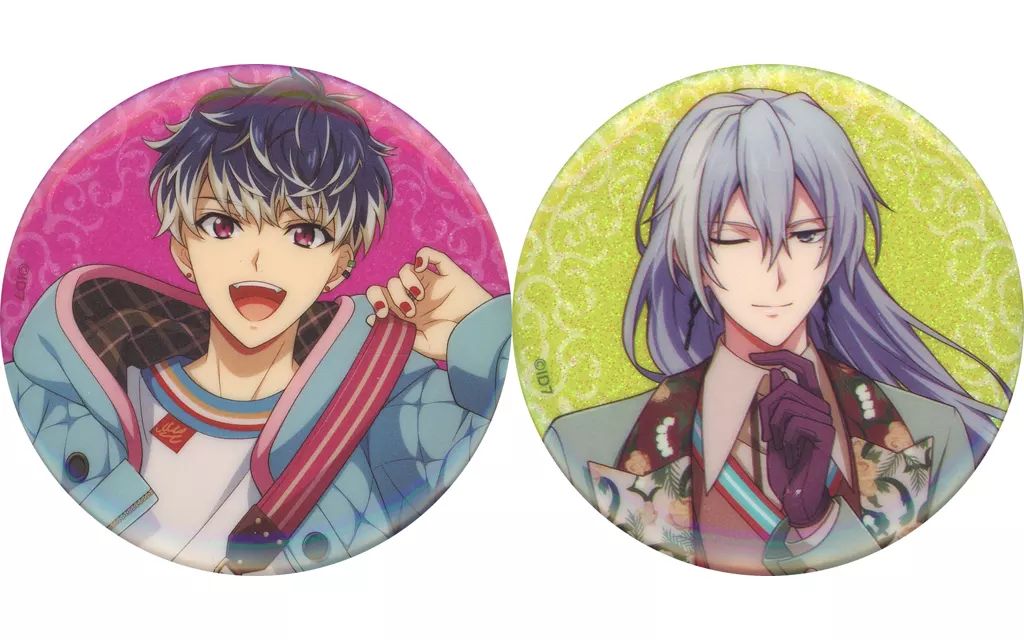 中古】バッジ・ビンズ Re：vale(地方ビジュアル) 缶バッジセット(2個