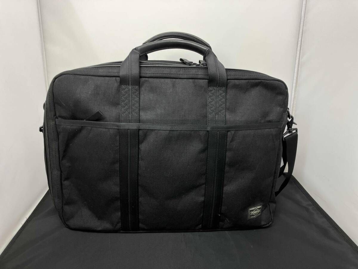 PORTER ポーター ハイブリッド 3 wayブリーフケース 737 17800 メンズ ブラック系 黒系 書類かばん 鞄 ビジネスバッグ