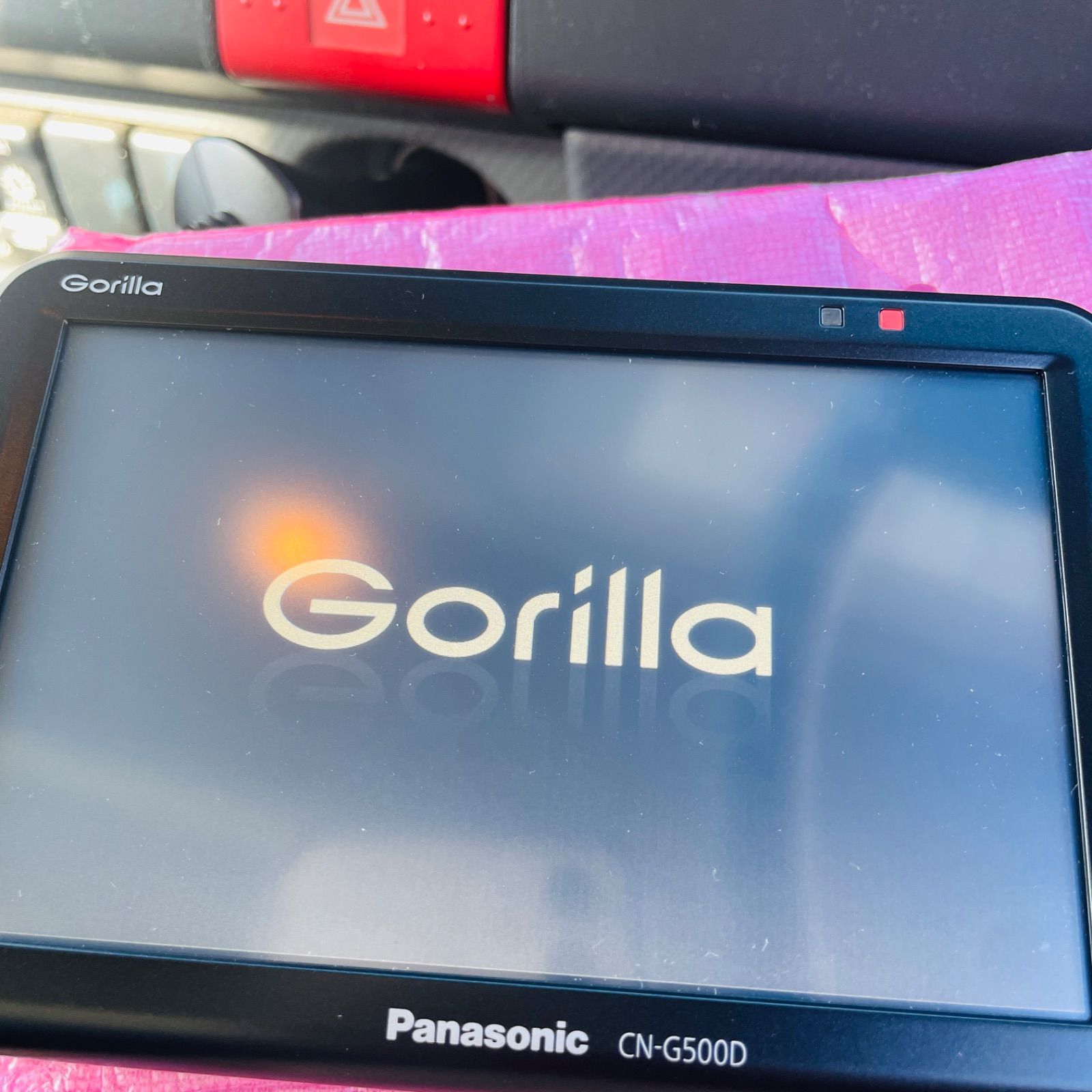 Panasonic Gorilla CN-G500D SSDポータブルカーナビゲーション 5V型