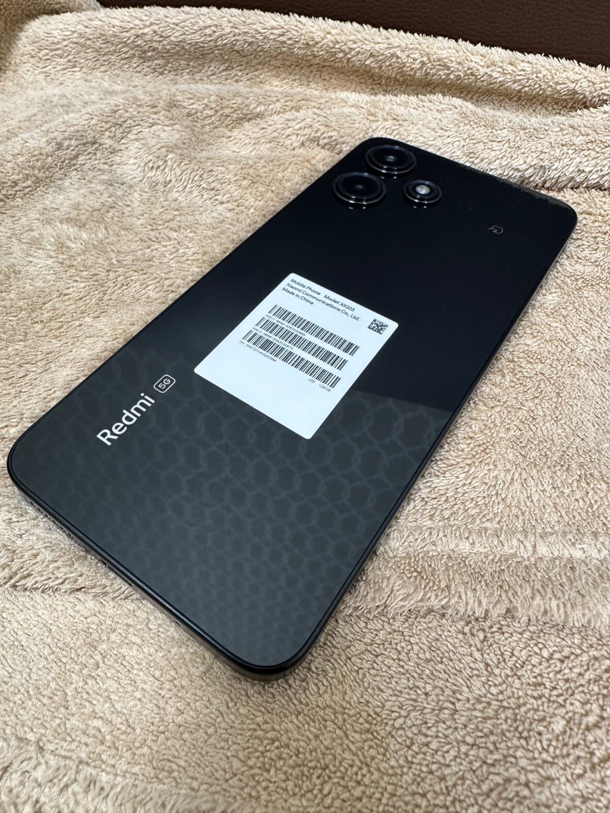 美品］スマートフォン Redmi 12 5G XIG03 ブラック 128GB - メルカリ