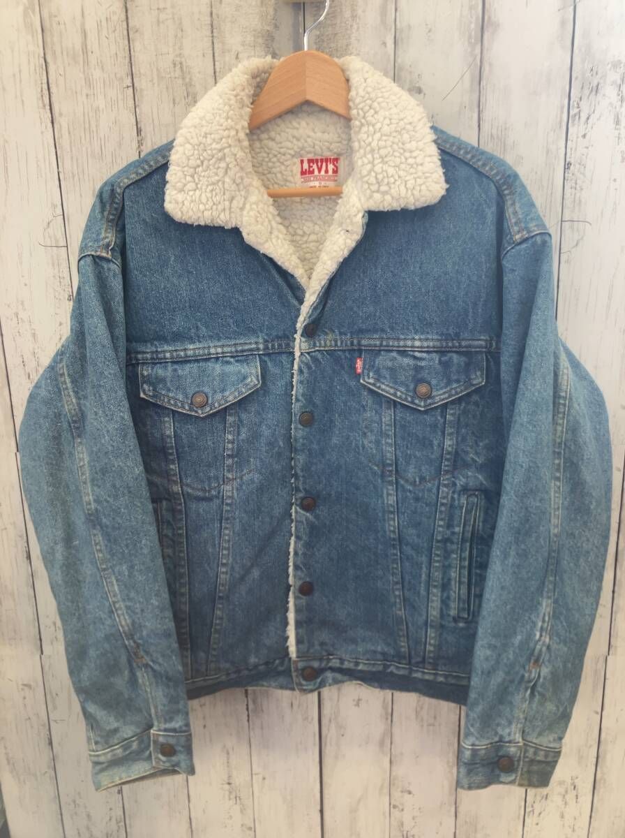 LEVI'S リーバイス ボアジャケット 80s-90s 70609-0214 USA製 Gジャン